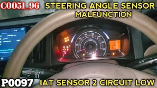 2016 honda n wagon C0051-96 steering angle sensor failure | Honda steering angle sensor calibration