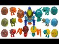 Mecha Dinosaur Big Fit 6 in 1 Tranformed Battle Armor Robot Transformation