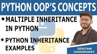 #30 Multiple Inheritance in Python - Python Tutorial for Beginners