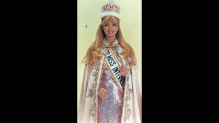 Miss International 1982 -  Christie Ellen Claridge (U.S.A)