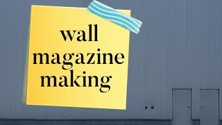 wall magazine idea/school wall magazine/#wallmagazine #schoolmagazine