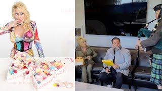 U2 Surprises Dolly Parton With Bagpiper On Her 80th Birthday