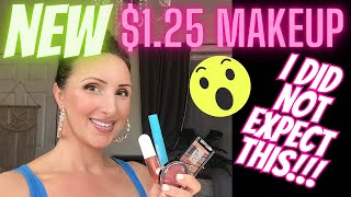 TRYING *NEW* DOLLAR TREE MAKEUP | Dollar Tree Makeup Tutorial | $1.25 Affordable