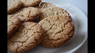 Gingersnap Cookies | Christmas | Sundaebake