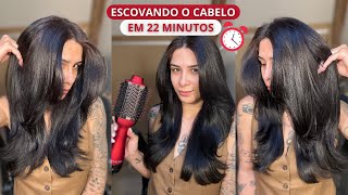 ESCOVANDO O CABELO COM ESCOVA SECADORA REVLON TITANIUM | Por @jessicatthings_