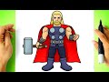 How to DRAW THOR easy