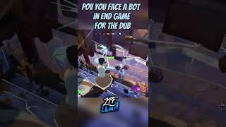 POV you face a bot in end game #fortnite #gaming # Fortnite bot #edit #ltf ￼