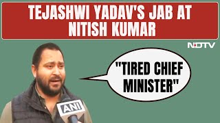 Bihar Political Crisis | Tejashwi Yadav On Nitish Kumar's Big U-Turn: "Tired Chief Minister"