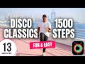 13 Mins Walking Workout Disco Classics  | 1500 Steps