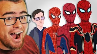 Reacting to SPIDERMAN the EVOLUTION!!