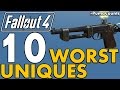 Top 10 Worst Unique Guns and Weapons in Fallout 4 #PumaCounts