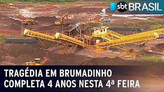 Tragédia em Brumadinho completa 4 anos nesta 4ª feira | SBT Brasil (24/01/23)