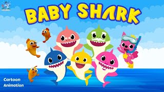 Baby Shark Remix | Cartoon | Baby Shark Poem | Toddler Rhymes | Baby Shark Dance Animation