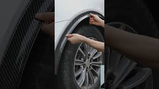 Car Wheel Arch Bumper 1.5M Anti-Collision Strip 23.54.5CM Rubber Universal Anti-Scratch Protection