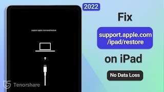 (2023) How to Fix support.apple.com/ipad/restore on iPad with No Data Loss - iPadOS 16 / 17