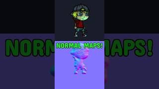 Unity Normal Maps Tutorial (Quick Method) - #indiedev #gamedev #unity