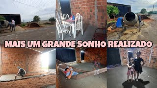 MAIS UM GRANDE SONHO REALIZADO! AGORA TEMOS UMA ÁREA | UMA GRANDE CONQUISTA