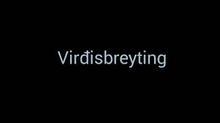 Virðisbreyting (10.bekkur)