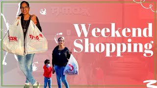 చాలా రోజుల తరువాత షాపింగ్🛍️👗 ఇంకా బయట ఫుడ్ 🍲🍗| Shop With Us  | Telugu Vlogs From USA