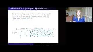 Representations of p-adic groups and applications