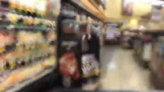 Timelapse grocery shopping