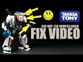 Fix how-to video: KO MP-20 Transformers Masterpiece Wheeljack