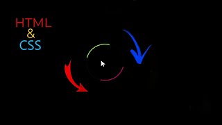 ANIMATED MOVING CIRCLE (using HTML & CSS) HOVER EFFECT...