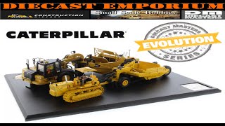 1:50 Diecast Masters Scraper Evolution Series No. 70 Scraper w/D7 \u0026 Cat 621K Wheel-Tractor Scraper