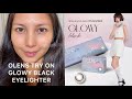 Glowy Black Eyelighter | Olens Contact Lens Try On | Filipino - Malaysia Beauty Blogger