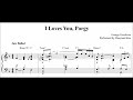 [Jazz Standard] I Loves You, Porgy (sheet music)