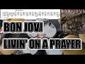 Bon Jovi - Livin' On A Prayer - Drum Cover With SHEET MUSIC