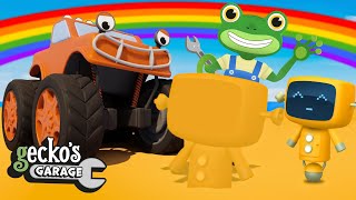 Gecko's Fun Day At The Beach｜Gecko's Garage｜Toddler Fun Learning｜Educational Videos For Toddlers