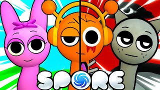 CREE al MUNDO de los SPRUNKI en SPORE