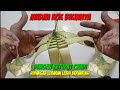 Tutorial membuat ketupat candi borobudur