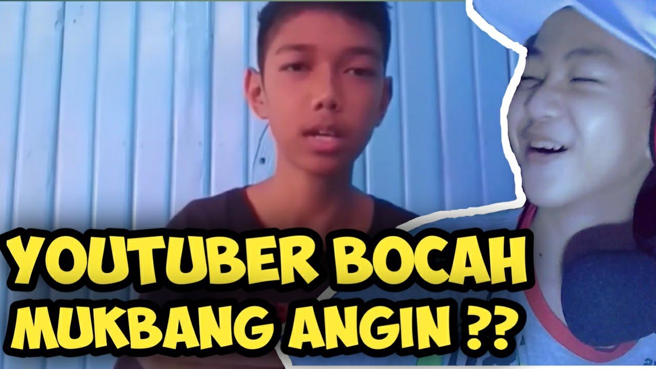 Youtuber Bocah Ini Mukbang Angin Youtube