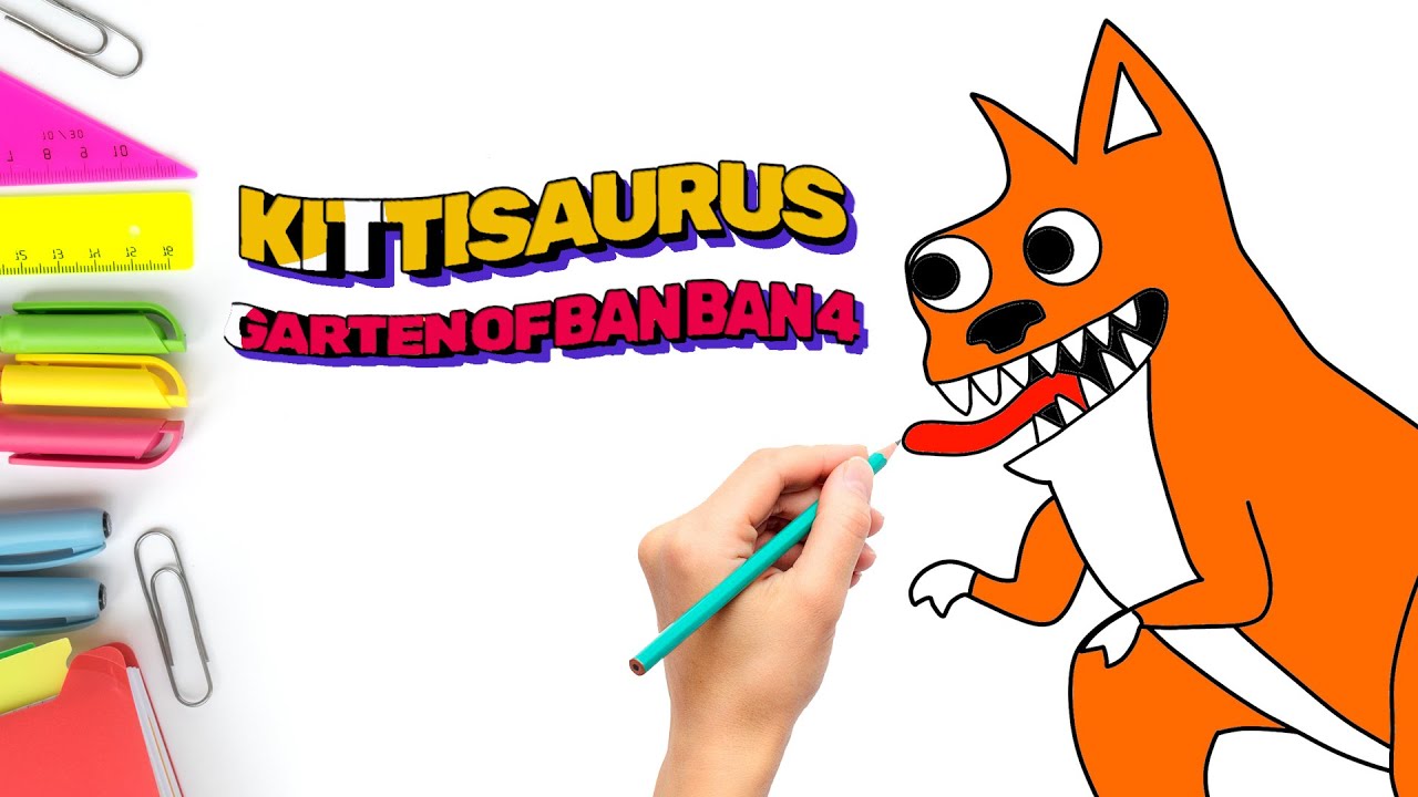 🐱🦖 Cómo Dibujar A Kittisaurus - El Dinosaurio Gatuno De Garten Of ...