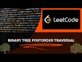 BINARY TREE POSTORDER TRAVERSAL (LEETCODE) SOLUTION { PROBLEM NO 145}