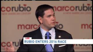 Sen. Marco Rubio announces 2016 presidential bid in Miami