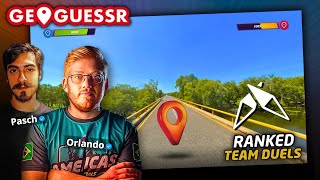 2v2 com GeoPasch!! Duelos rankeados no Geoguessr Pt. 2