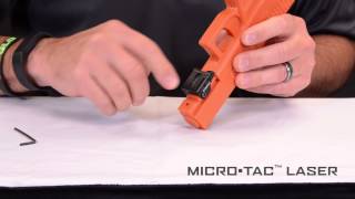 TRUGLO Micro•Tac Laser -- Windage and Elevation Adjustments