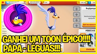 GANHEI O TOON ÉPICO PAPA LÉGUAS NA ROLETA - Looney Tunes Word of Mayhem Gameplay #30