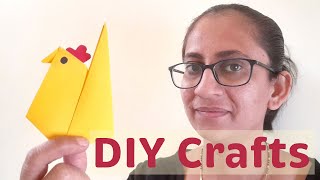 DIY Paper Cock | How to Make Paper Rooster
