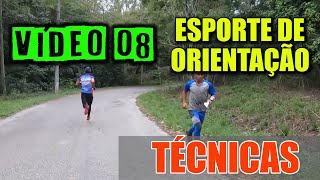 🧭 Técnicas do esporte de Orientação - Curso de Esporte de Orientação   🌳 🏃‍♀️ 🏃‍♂️  8/10