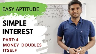 Simple Interest Part: 4 | Sum of money doubles itself | Two methods, Short trick | By Jayesh Bhaware