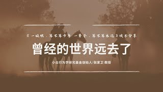 张家卫的读书分享｜余光中《一眨眼算不算少年，一辈子算不算永远》----曾经的世界远去了