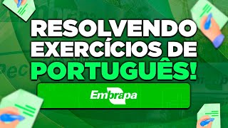 Exercícios de Português Resolvidos para o Concurso EMBRAPA 2025