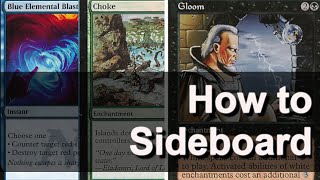 How to Sideboard for Best of Three Magic the Gathering