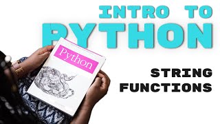 String functions in python | Machine Learning Tutorial | Siolabs