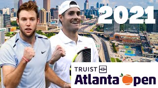 John Isner vs Jack Sock | 2021 ATP 250 Atlanta Open