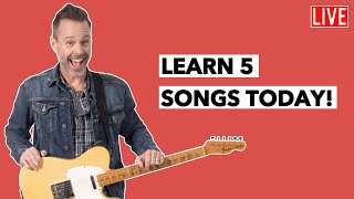 How to Learn Popular Songs w/o Tab (Concept Day) - LIVE + Q\u0026A!